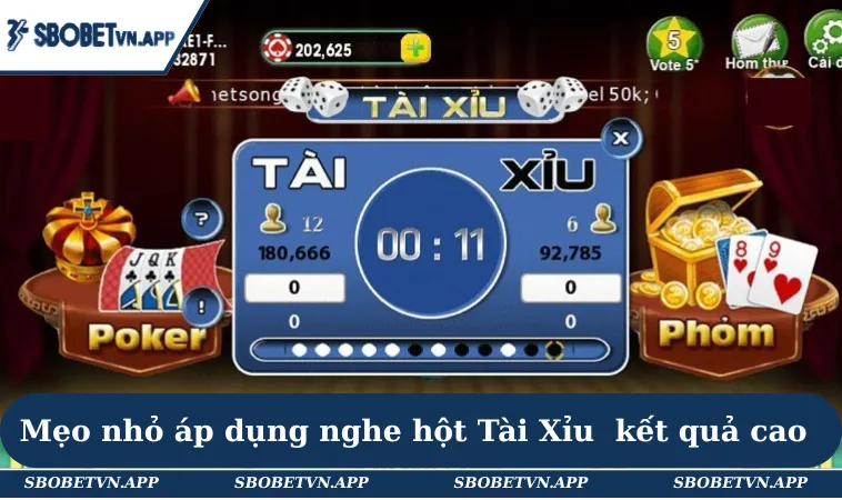 Cách Nghe Hột Tài Xỉu – Bí Quyết Chuẩn Xác Khi Cá Cược 3 Mẹo nhỏ áp dụng cách nghe hột game Tài Xỉu có kết quả cao